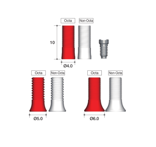 Plastic Cylinder Octa